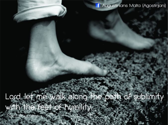 Lord, let me walk along the path of sublimity